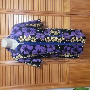 Vesselam Home Robe Coverup Zipper Dress Petite Small Xsmall